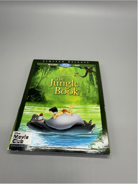 Disney Other - The Jungle Book (Blu-Ray, 2019) with Slipcover NEW